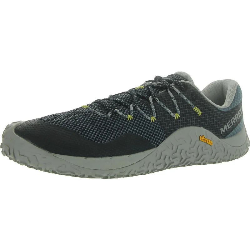 Shoes for late dashes -Merrell Mens trail glove 7 Lace Up Flat Casual And Fashion Sneakers