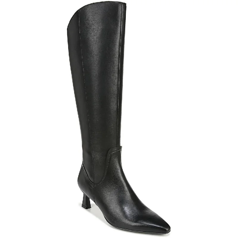 Boots with steady sole fabrics -Naturalizer Womens Deesha Pointed Toe Knee-High Boots