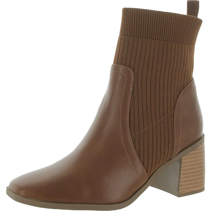 Boots with innovative rugged designs -Journee Collection Womens Faux Leather Slip-On Chelsea Boots