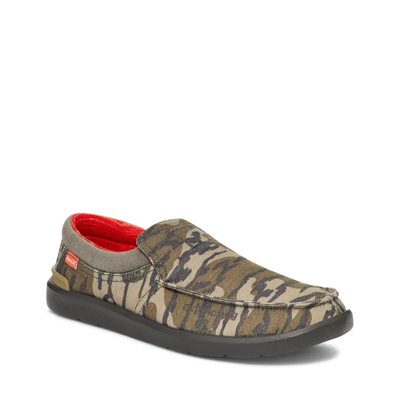 Stylish loafers for urban evenings-Men's Shoes Sanuk HANGOUT LITE X MOSSY OAK Slip On Loafers 1152877 BOTTOMLAND