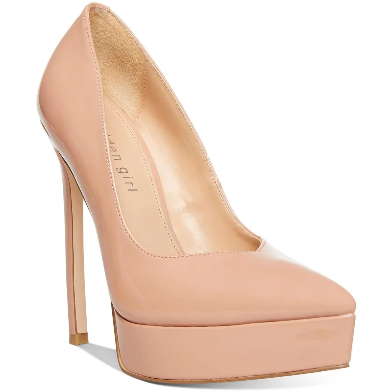 Durable high heels for daily evenings-Madden Girl Womens LIDIA Patent Stilettos Pumps