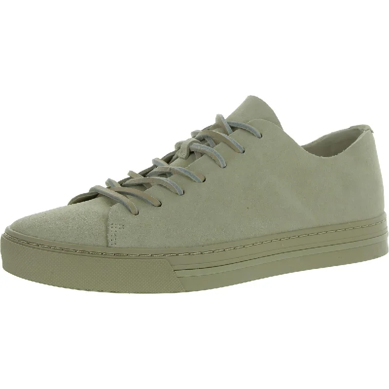 Shoes for deep sprints -Vince Mens Collins Suede Lifestyle Casual And Fashion Sneakers