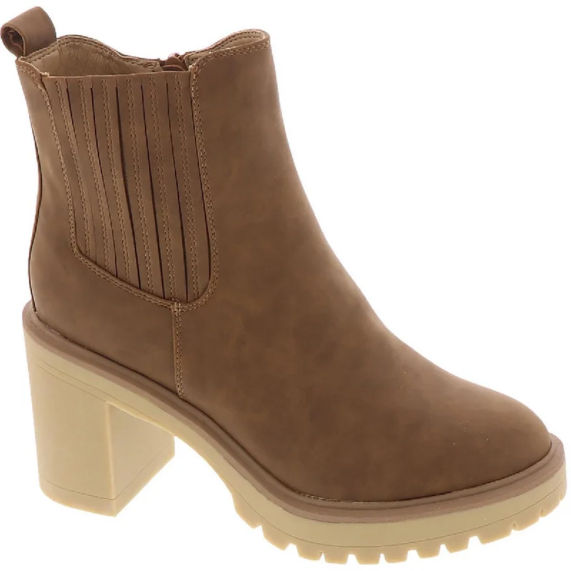 Boots for drizzly snow strolls -Dolce Vita Womens Block Heel Mid-Calf Boots