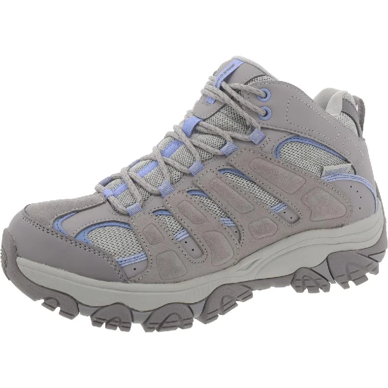 Boots for weekend ice trips -Skechers Womens adventurer-Rodden Leather Waterproof Hiking Boots