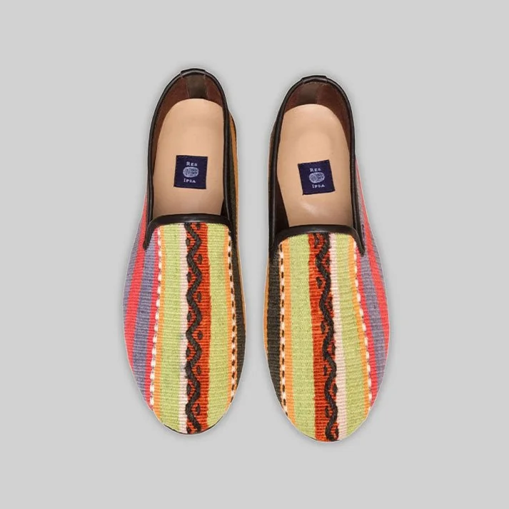 Slip-on loafers for easy nights-Men's Kilim Loafer Size 15