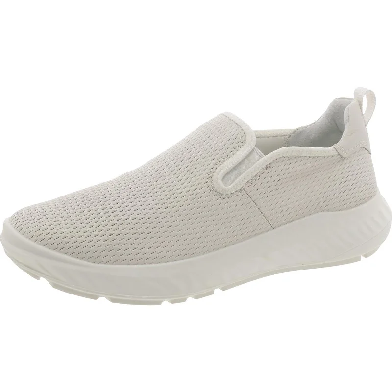 Shoes with back bracing -ECCO Mens Leather Slip On Casual And Fashion Sneakers