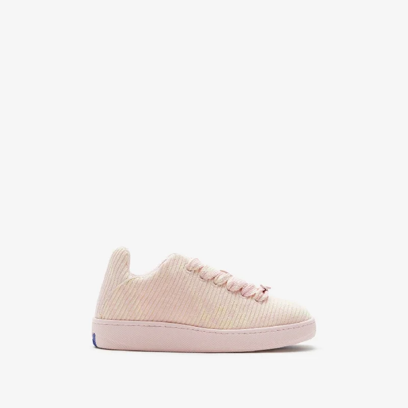 Shoes for evening laps -BURBERRY Knit Mini Sneakers for Women