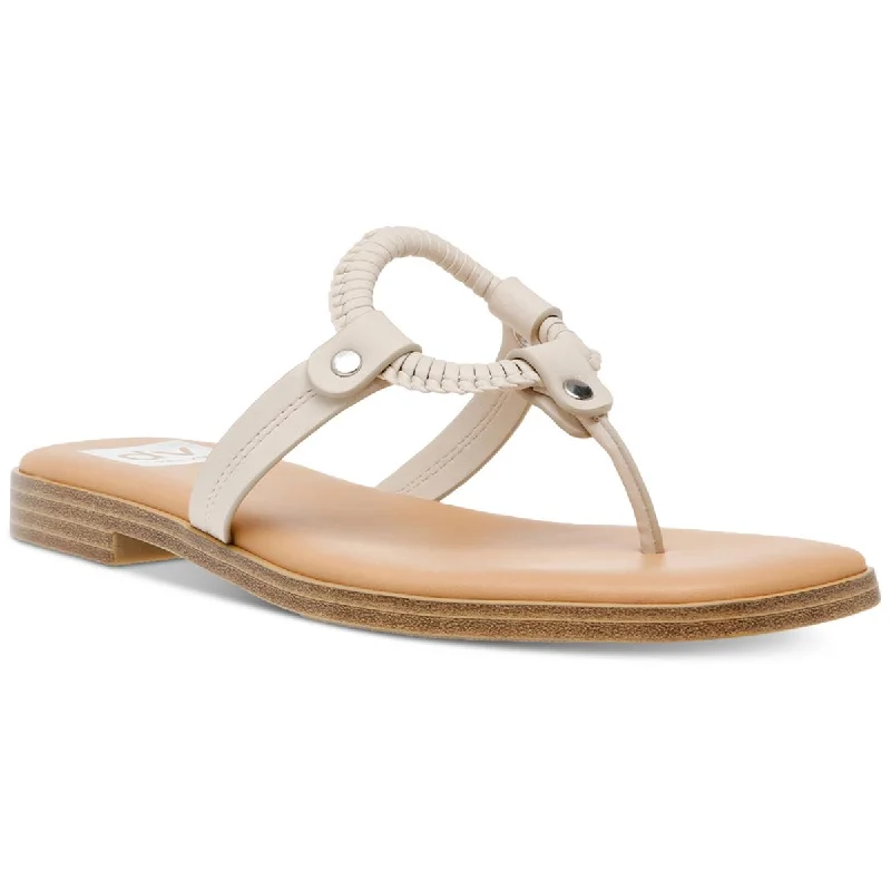 sandals for quick errands-Dolce Vita Womens MARTA Comfort Insole  Thong Sandals