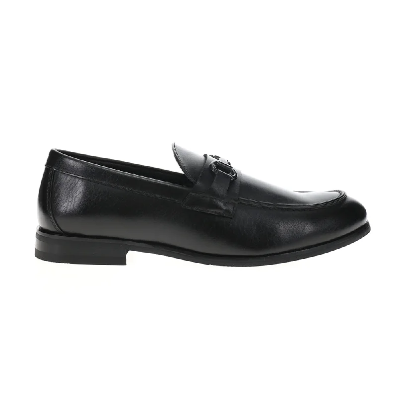 Slip-on loafers for easy evenings-Bit Loafer Moc Toe Dress Shoes