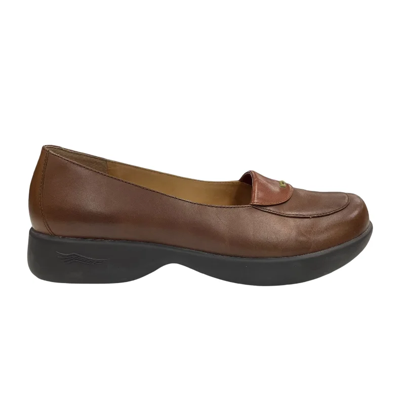 Flats with ornate outsole accents -Shoes Flats By Dansko In Brown