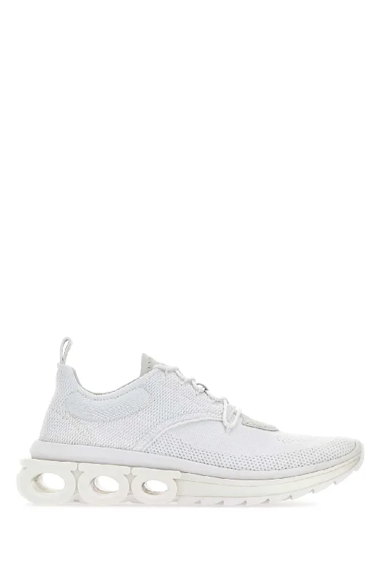 Shoes with tack treads -Ferragamo Urban Tech Knit Nima Sneaker