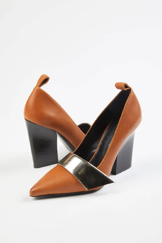 Best high heels for summer evenings-Nine 2 Fiver High Heel In Tan