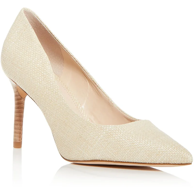 Slip-on high heels for easy evenings-Marc Fisher LTD Womens Salley 3 Woven Dressy Pumps