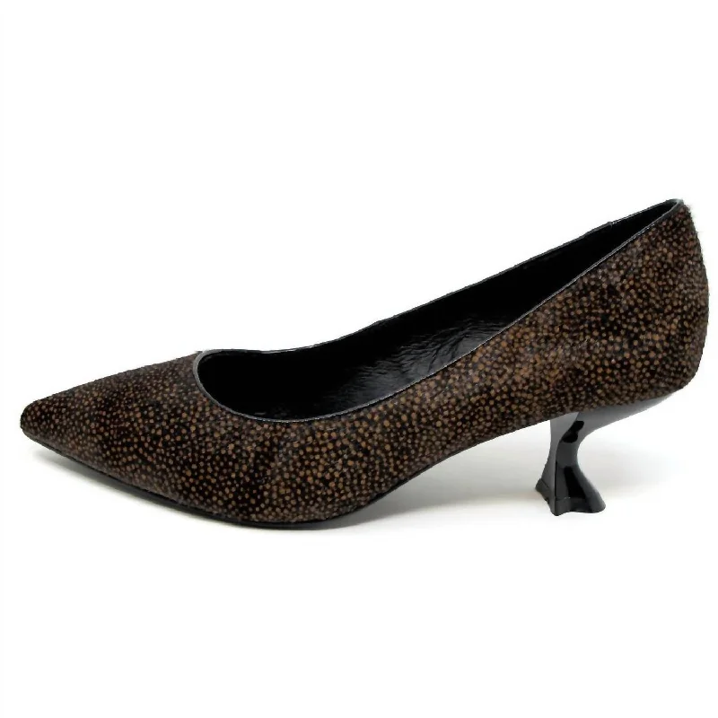 Lightweight high heels for hot evenings-Totem Heel In Brown Tan