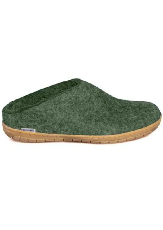 Slippers for mindful hush -Glerups Unisex Natural Rubber Open Heel Slippers