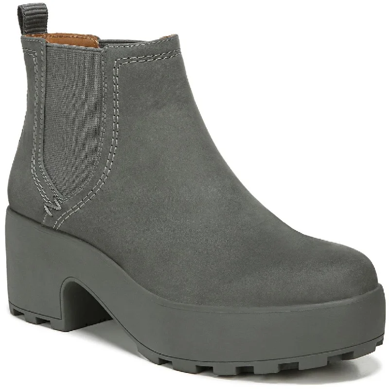 Boots with high-grip soles -Zodiac Womens Tavi Padded Insole Pull On Chelsea Boots