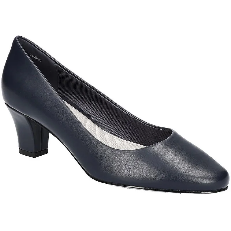 Premium high heels for classy evenings-Easy Street Womens Ballari Faux Leather Pumps