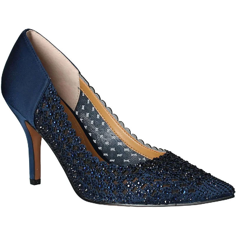 Stylish high heels for urban evenings-J. Renee Womens Sesily Embellished Pumps