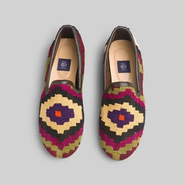 Durable loafers for busy nights-Men's Kilim Loafer Size 12