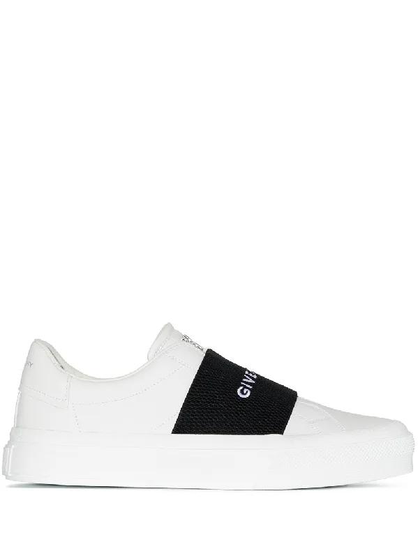 Shoes with dusk dashes -GIVENCHY City Sport Leather Sneakers for Women