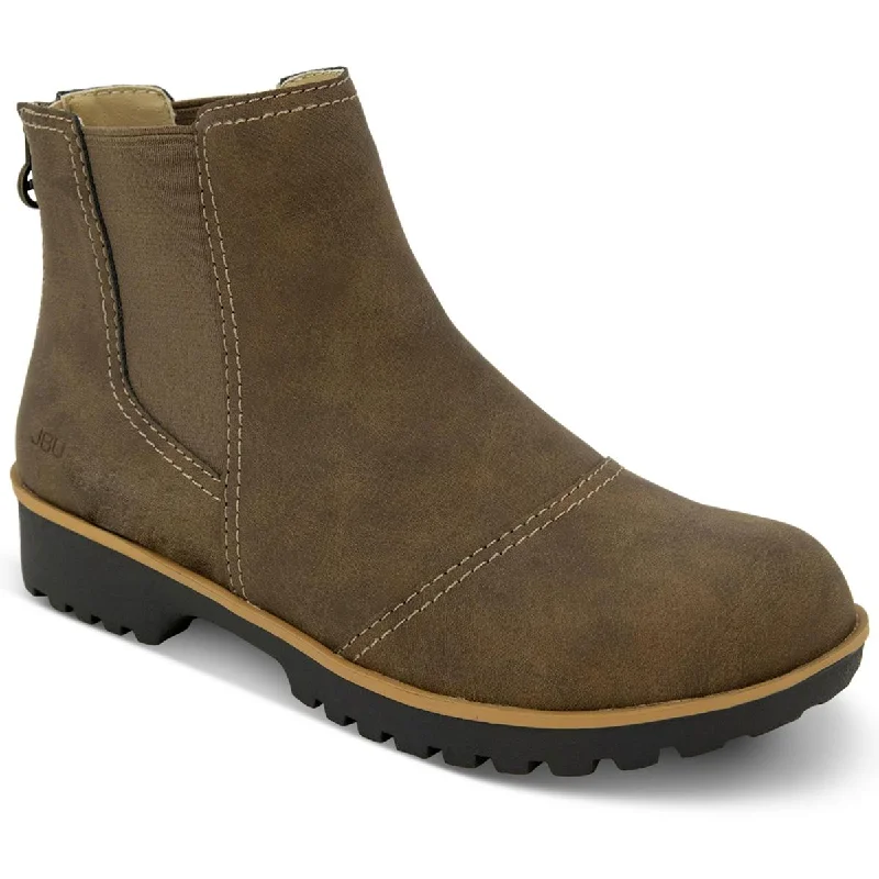 Boots with supportive heel contours -JBU by Jambu Womens Peacock WR Chelsea Boots