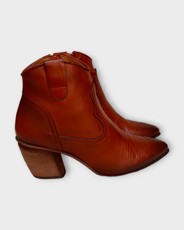 Boots with comfy heel support -Miz Mooz Jina