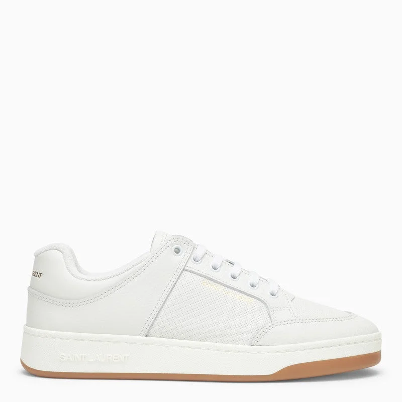 Shoes with snug weaves -SAINT LAURENT SL61 Men's Leather Sneakers