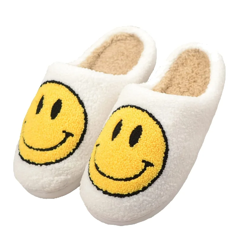 Slippers with rain-safe beds -Smiley slippers