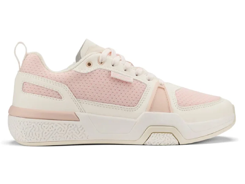 Shoes with smooth treads -Olukai: 'Anau in Rose Dust/Bright White