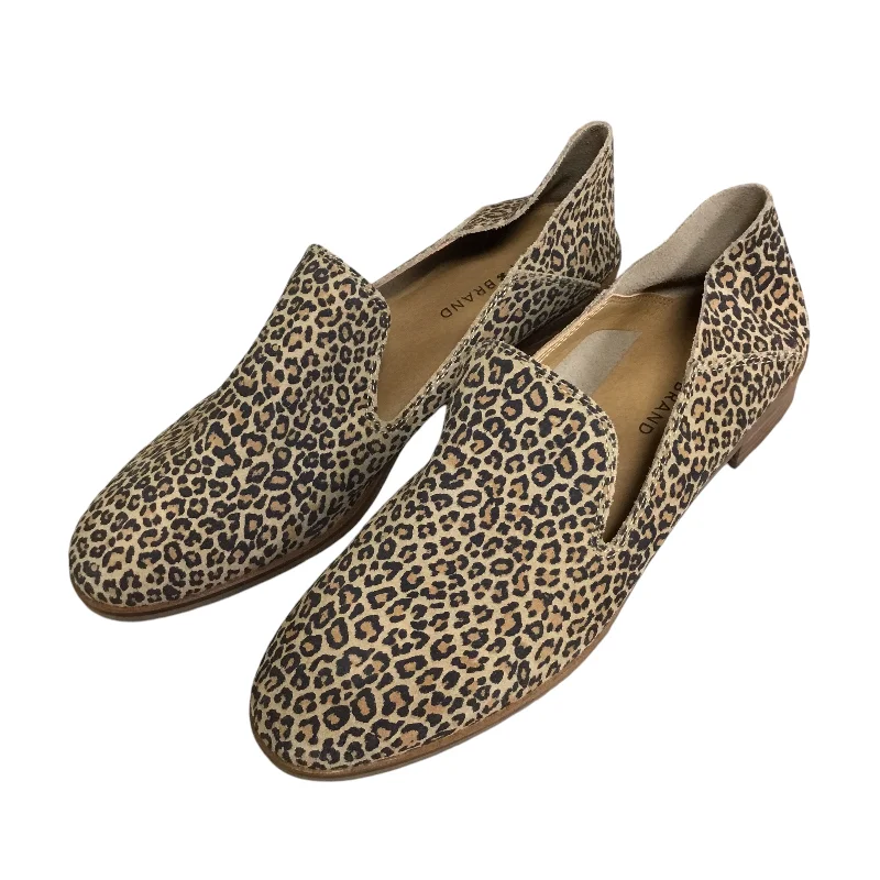 Flats with supportive foam linings -Shoes Flats By Lucky Brand In Animal Print, Size: 9.5