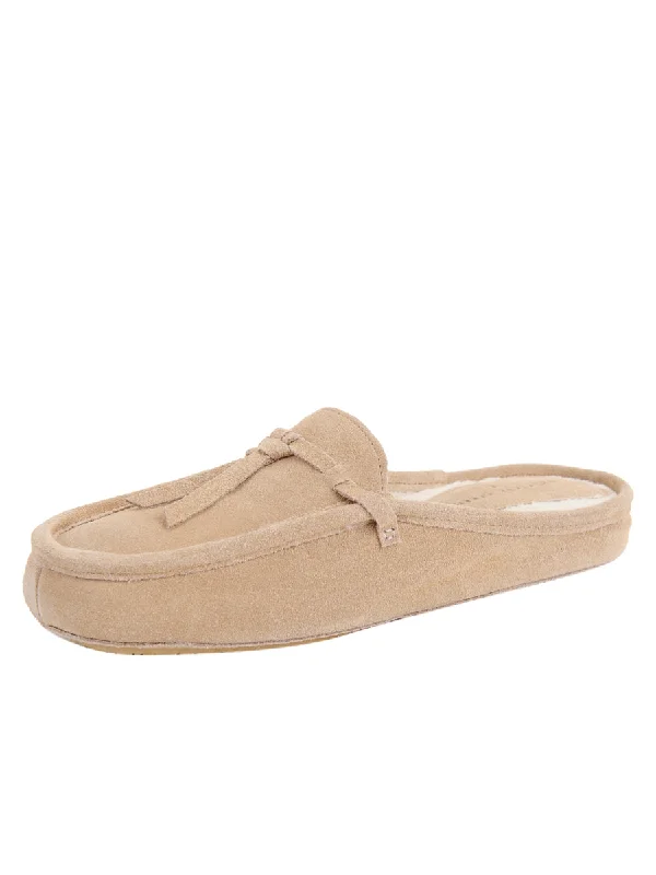 Slippers for quiet dozes -Greenwich Suede Slipper