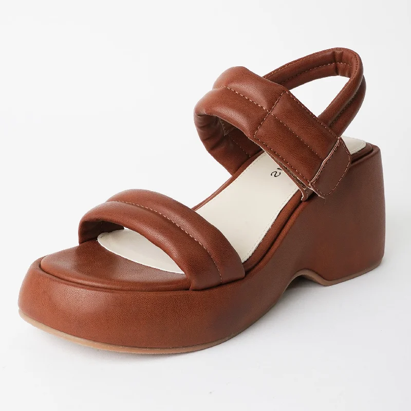 sandals with perfect fit for all-day wear-Rayanne | Chestnut