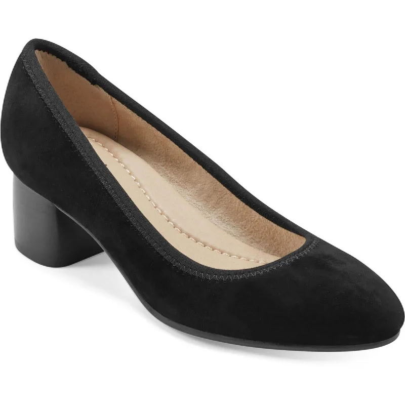 Best high heels for office evenings-Earth Womens Rellia Suede Comfort Pumps