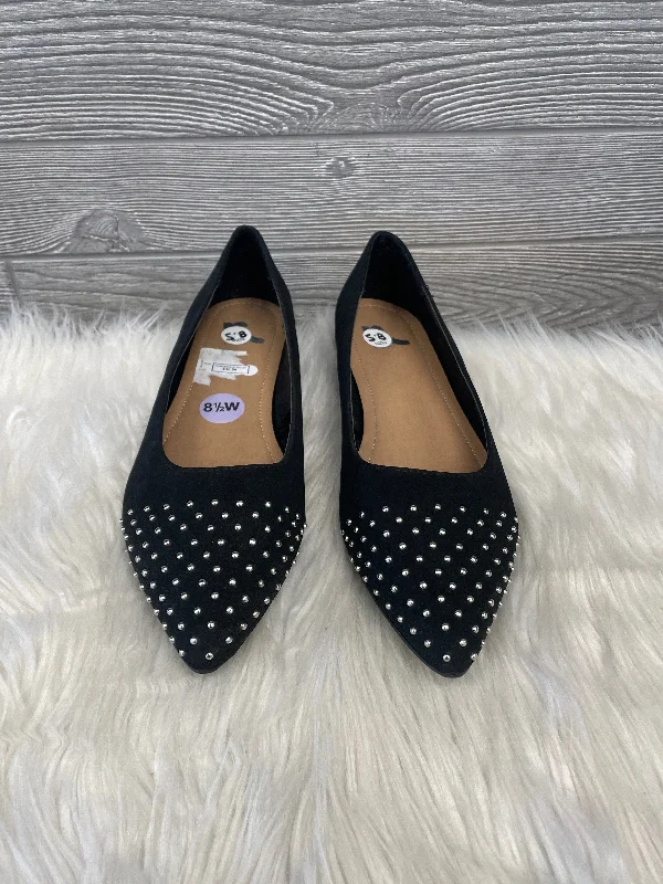 Flats for easy summer vibes -Shoes Flats By Report In Black, Size: 8.5