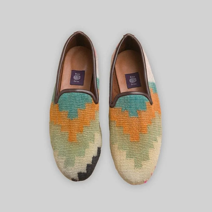 Soft loafers for gentle evenings-Men's Kilim Loafer Size 10