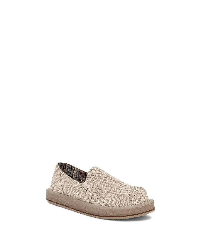 Soft loafers for cozy nights-Women's Shoes Sanuk DONNA SOFT TOP HEMP Sidewalk Surfer Loafers 1144811 OATMEAL