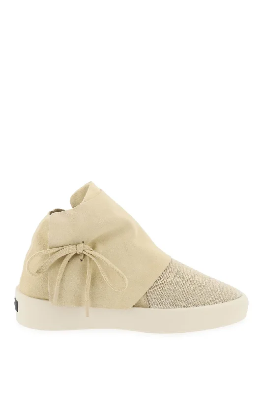 Shoes for eco dashes -FEAR OF GOD Mid-Top Suede and Bead Sneakers for Men