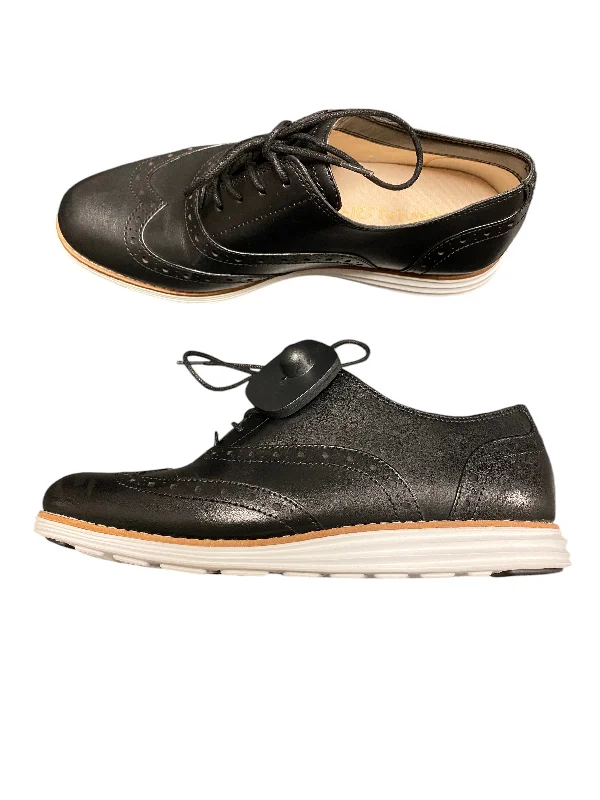 Flats with soft reflective edges -Shoes Flats By Cole-haan In Black, Size: 6.5