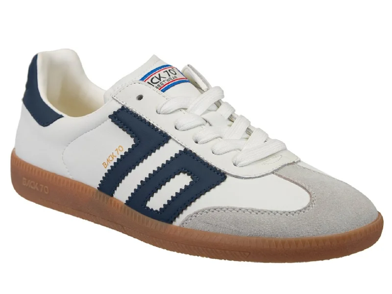 Shoes with aged mesh -Back 70: CLOUD in NAVY Sneakers