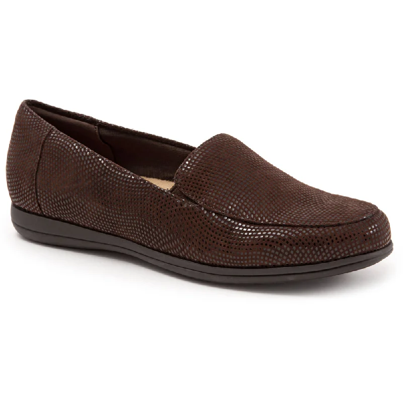 Trotters Deanna Slip-On Brown Mini Dots (Women's)