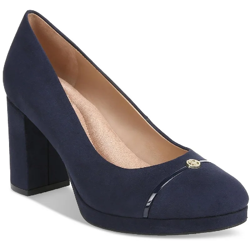 Soft high heels for cozy nights-Giani Bernini Womens Memory Foam Slip-On Pumps