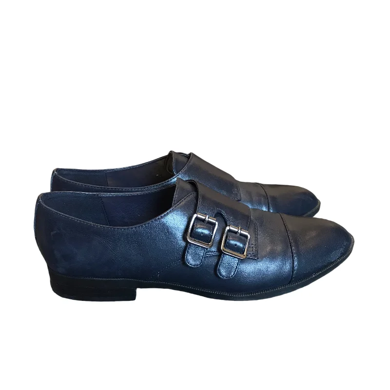 Flats with airy sole fabrics -Shoes Flats By Marc Fisher In Navy, Size:7.5