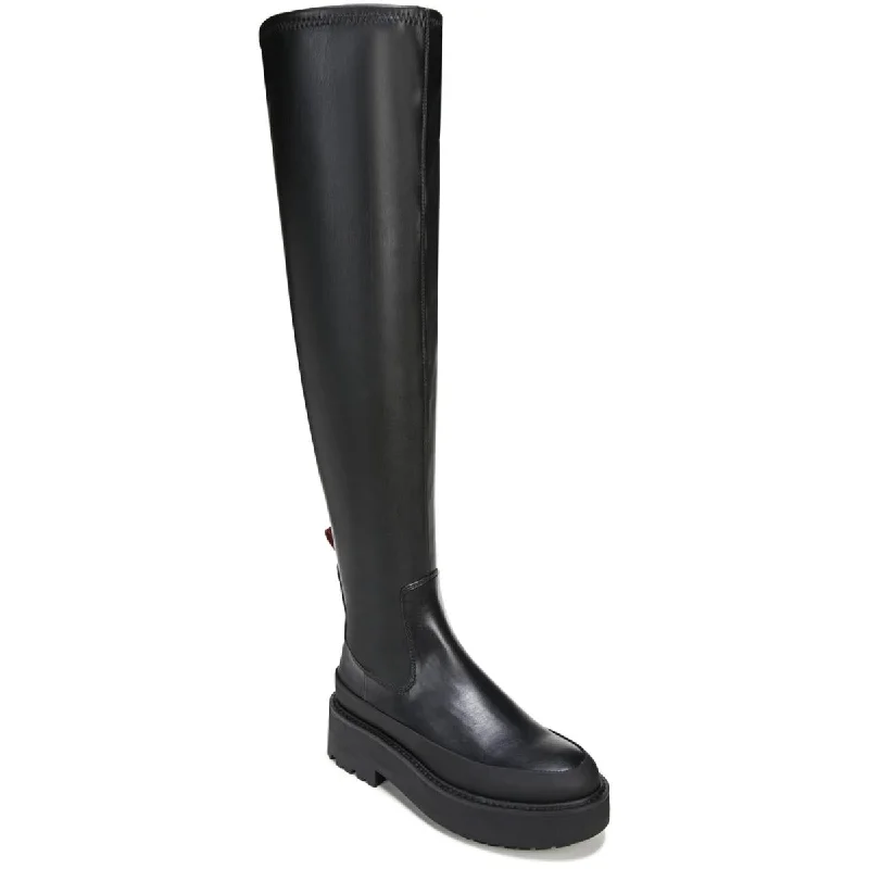 Boots with slimline contours -Franco Sarto Womens Janna Over-The-Knee Boots