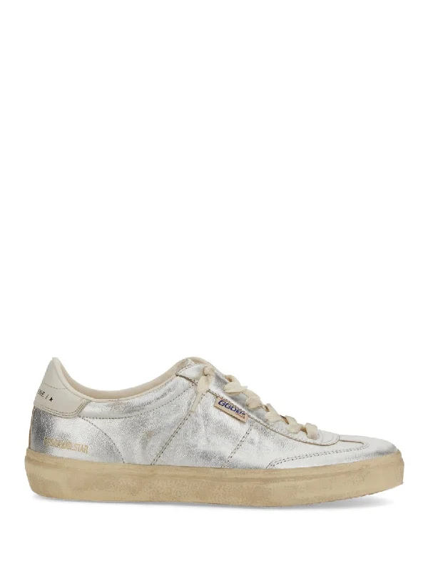 Shoes for gym meetups -GOLDEN GOOSE Soul Star Women’s Luxe Leather Sneakers