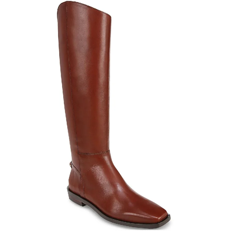 Boots for icy riverside trails -Sam Edelman Womens Cesar Zipper Tall Knee-High Boots