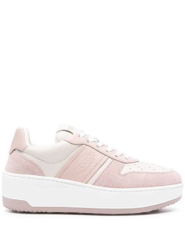 Shoes for damp dashes -TOD'S Women's Leather Platform Sneaker