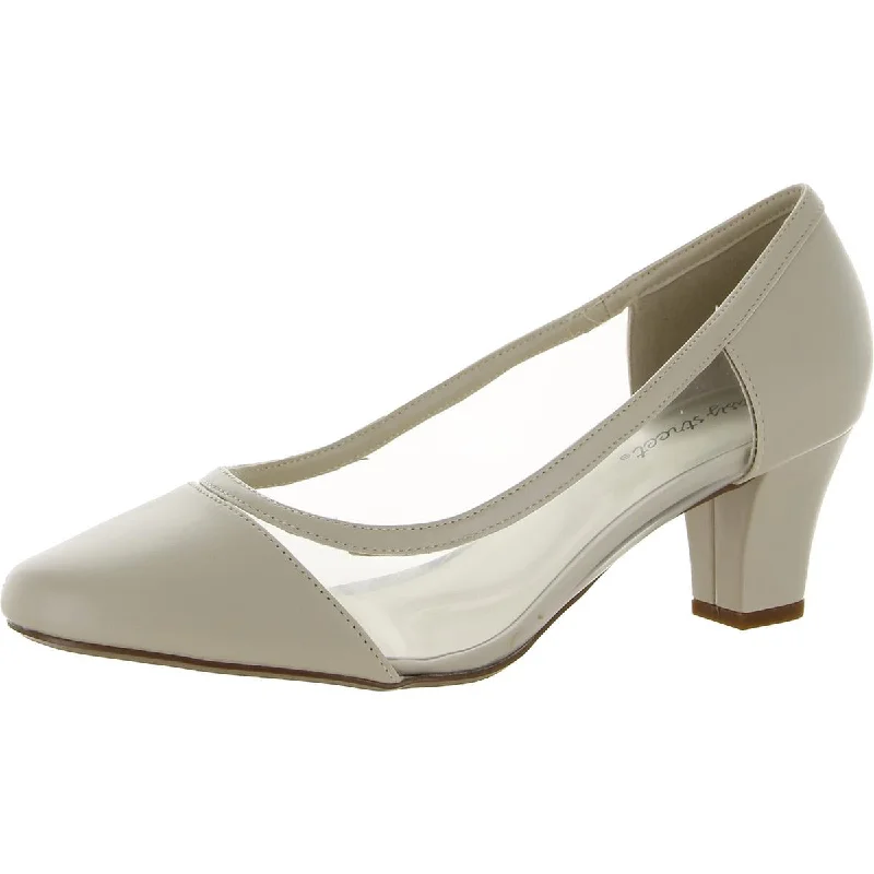 Affordable high heels for budget evenings-Easy Street Womens Cody  Slip On Dressy Pumps