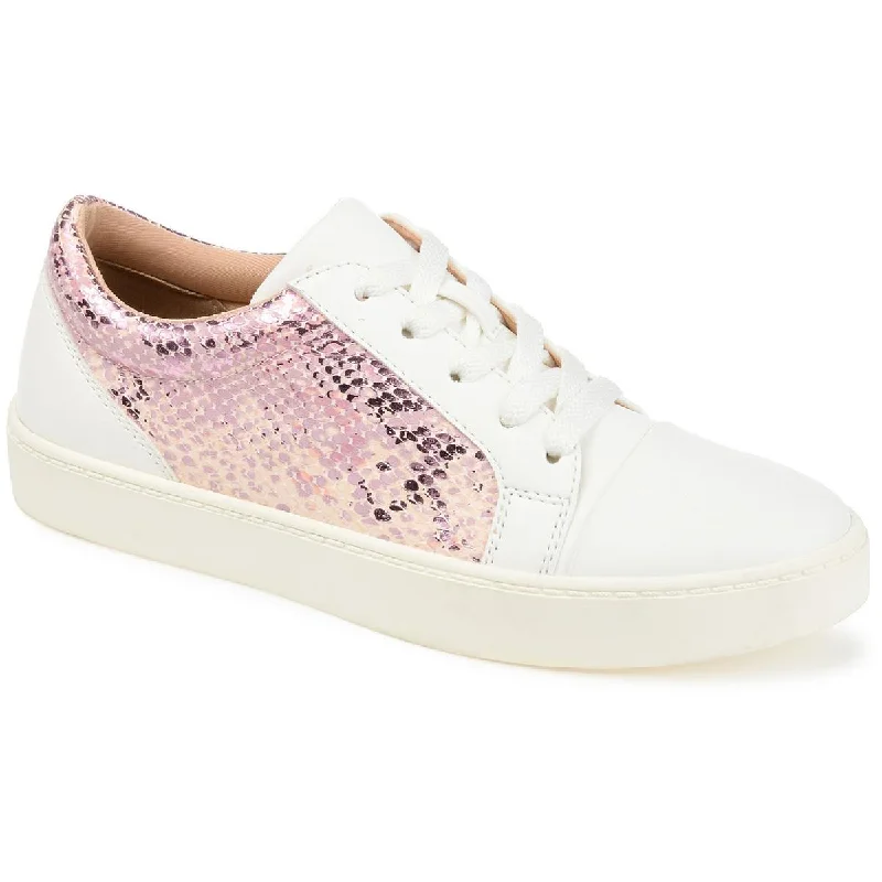 Shoes for bulk deals -Journee Collection Womens Lynz Faux Leather Casual and Fashion Sneakers