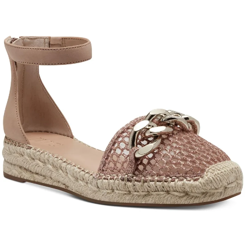 sandals for special events-INC Womens Closed Toe Ankle Strap Espadrille Heels