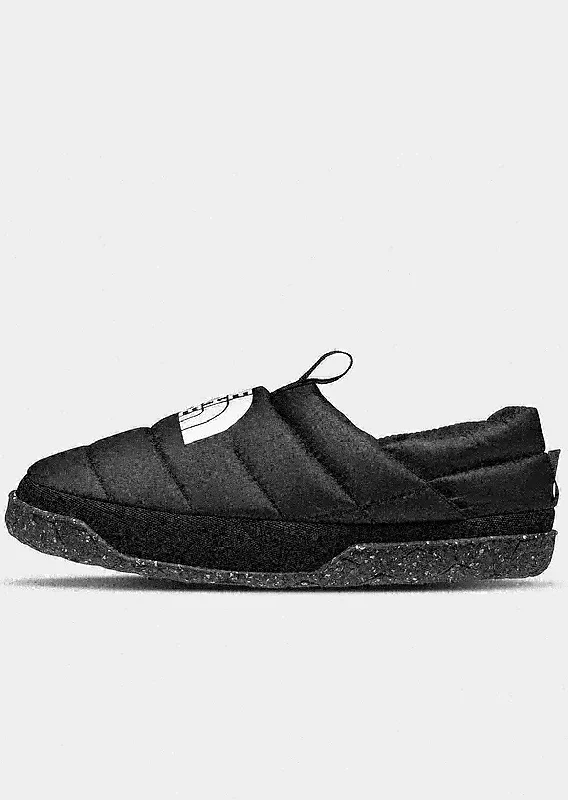 Fast-slip slippers for haste -The North Face Women's Nuptse Mule Slippers